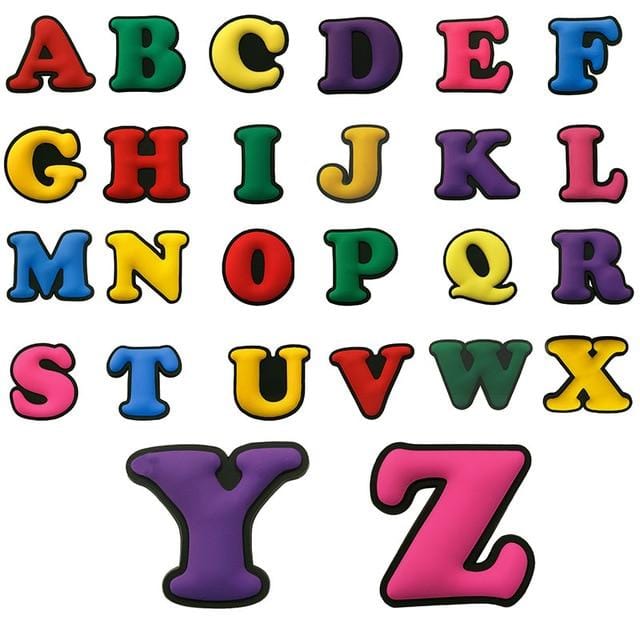 6-24pcs/Lot PVC Animal jIBZ Crystal Croc Charms Flowers Coffee Jibits Croc Shoe Charms Decorations Medical Accessories Kids Gift