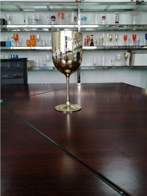 Wine Party Champagne Coupes Glass Cocktail Glass Champagne Flutes Plating Wine Cup Goblet Electroplated Plastic Cups one piece