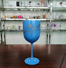 Wine Party Champagne Coupes Glass Cocktail Glass Champagne Flutes Plating Wine Cup Goblet Electroplated Plastic Cups one piece