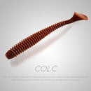 BEARKING  63mm 80mm 97mm  Fishing Lure Soft Lure Shad Silicone Baits Wobblers Swimbait Artificial leurre souple