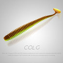 BEARKING  63mm 80mm 97mm  Fishing Lure Soft Lure Shad Silicone Baits Wobblers Swimbait Artificial leurre souple