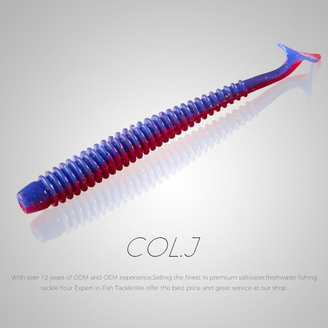 BEARKING  63mm 80mm 97mm  Fishing Lure Soft Lure Shad Silicone Baits Wobblers Swimbait Artificial leurre souple