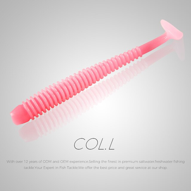 BEARKING  63mm 80mm 97mm  Fishing Lure Soft Lure Shad Silicone Baits Wobblers Swimbait Artificial leurre souple