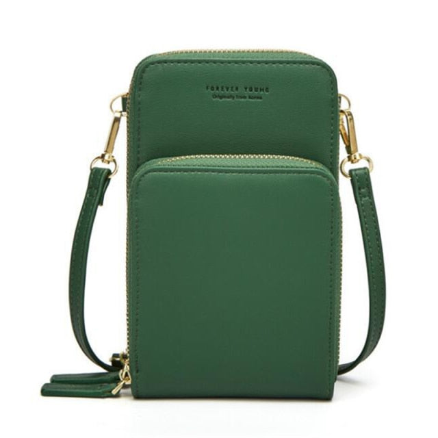 Women's Shoulder Bag Ladies PU Multi-function Mini Shoulder Bags For Women 2020 Portable Solid Mobile Phone Bags Torebka Damska