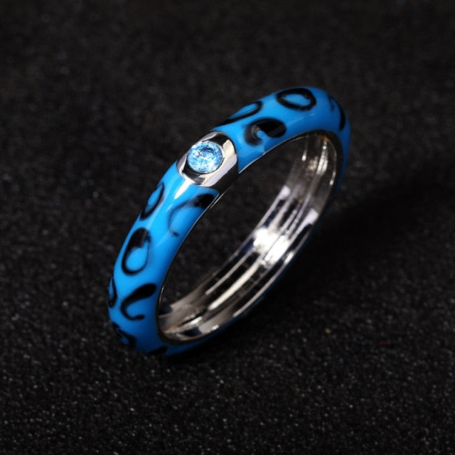 10 Colors Simple Style Enamel Ring Paved With Shiny Cubic Zircon Stone Fashion Wed Engage Ring For Women