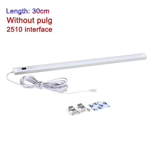 LED Under Cabinet Light Hand Sweep Switch Under Cabinet led lights for kitchen 5W/6W/7W Sensor Lamp Wardrobe LED Night Lights