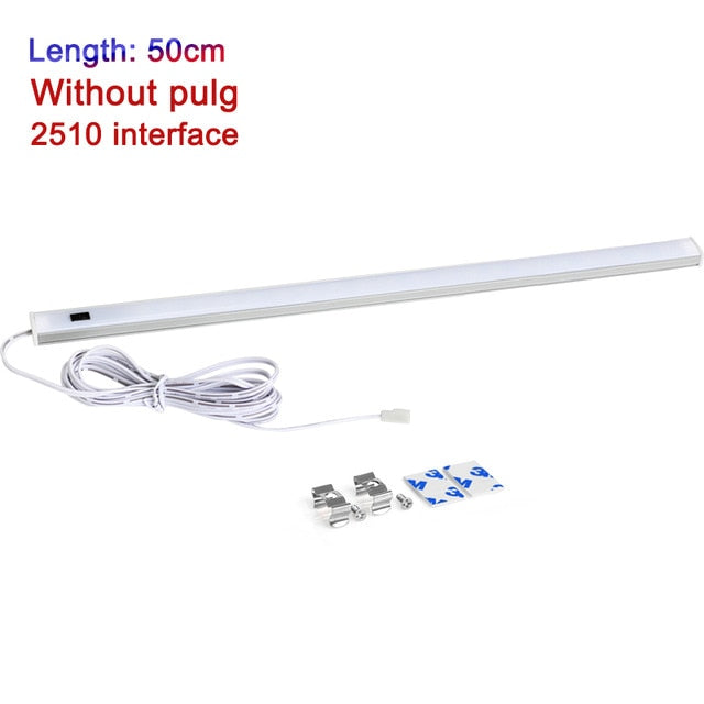 LED Under Cabinet Light Hand Sweep Switch Under Cabinet led lights for kitchen 5W/6W/7W Sensor Lamp Wardrobe LED Night Lights