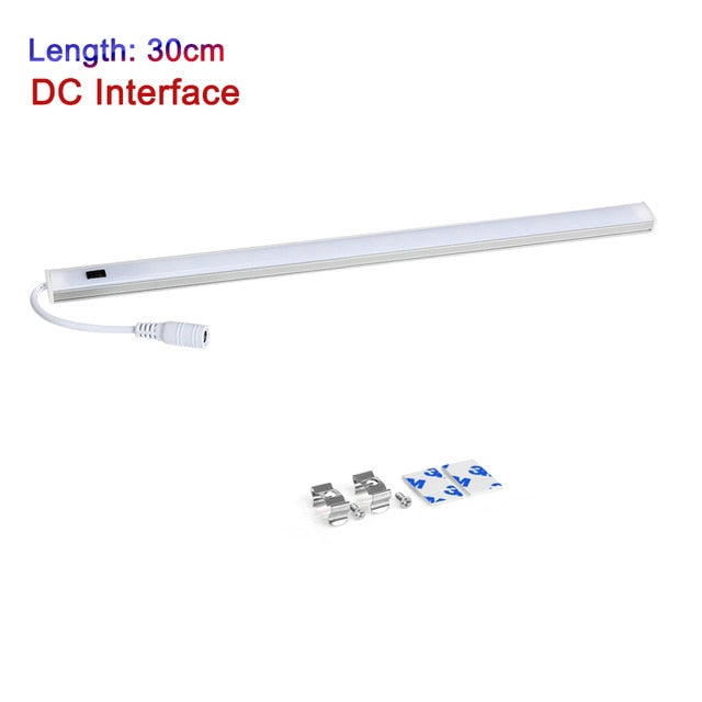 LED Under Cabinet Light Hand Sweep Switch Under Cabinet led lights for kitchen 5W/6W/7W Sensor Lamp Wardrobe LED Night Lights