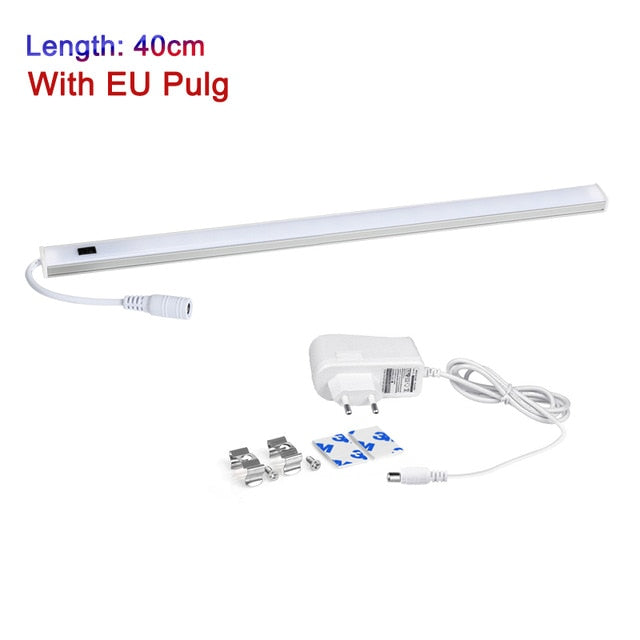 LED Under Cabinet Light Hand Sweep Switch Under Cabinet led lights for kitchen 5W/6W/7W Sensor Lamp Wardrobe LED Night Lights
