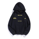 Kanye West Streetwear Oversize Sweatshirt Men and Women Letter Print Fleece Winter Hoodies Stranger Things Hip Hop Baggy Hoody