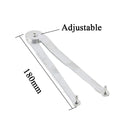 M14 Thread 115mm/125mm Angle Grinder Inner Outer Flange Nut Set Tools Power Replacement For Bosch Metabo Makita