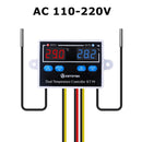 STC-3008 KT99 Dual Digital Temperature Controller Two Relay Output 12V 24V 220V Thermoregulator Thermostat With Heater Cooler