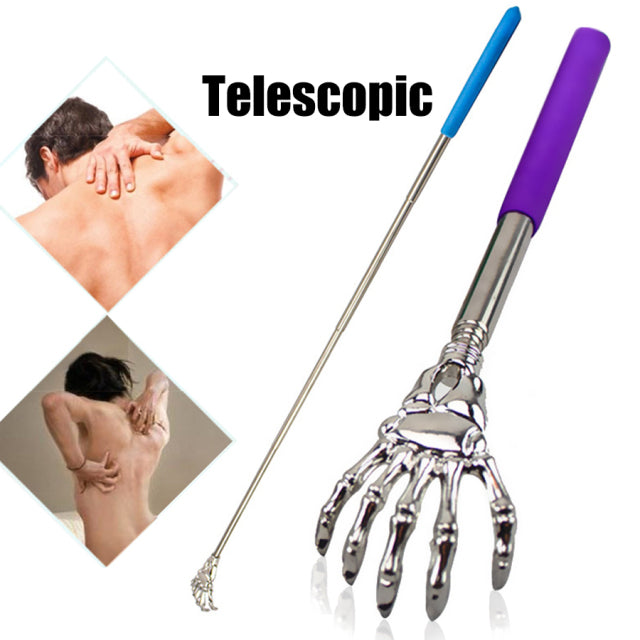 Stick Scraping Back Telescopic Scratching Back Massager Kit Body Scraper Extendable Telescoping Itch Health Care Massage Tool