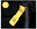 Cute Cartoon Car Sefety Seat Belt cover for Women Child Baby Isofix  Shoulder Pad Protection Plush Padding Car Accessories