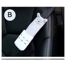 Cute Cartoon Car Sefety Seat Belt cover for Women Child Baby Isofix  Shoulder Pad Protection Plush Padding Car Accessories