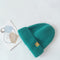 Autumn Winter Solid Color Baby Knitted Hats Kids Girls Boys Beanies Caps Warm Soft Casual Hats for Children
