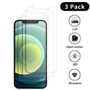 3PCS Protective Glass on For iPhone 11 12 Mini Pro Max screen protector Tempered glass For iPhone 6 S 7 8 Plus X XR XS Max Glass