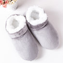 House slippers Male Big size 48 Winter Slippers for Men Suede plush floor Shoes Lazy shoes soft warm Socks slippers