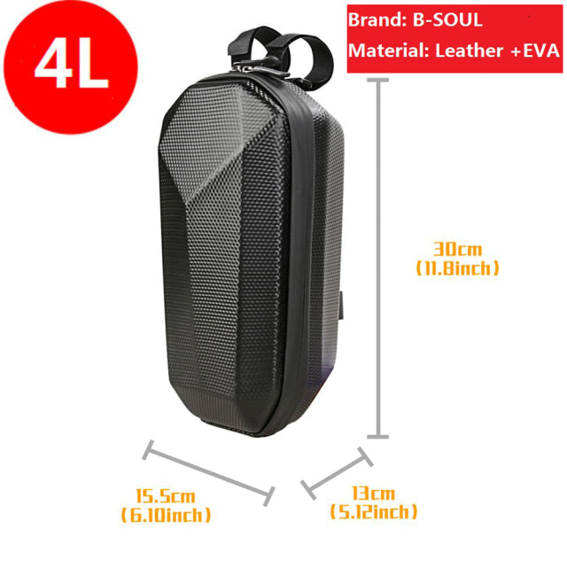 Scooter Front Bag for Xiaomi M365 Scooter Accessories Universal Electric Scooter Bag 3/4/5L Waterproof Front Storage Hanging Bag