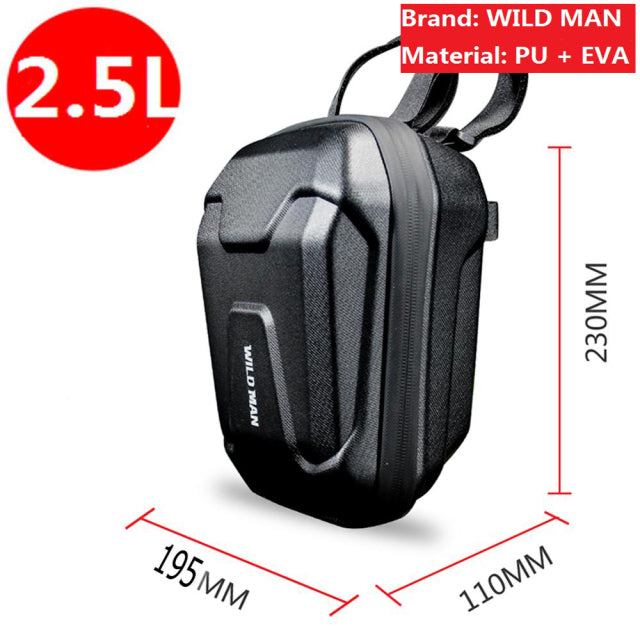 Scooter Front Bag for Xiaomi M365 Scooter Accessories Universal Electric Scooter Bag 3/4/5L Waterproof Front Storage Hanging Bag