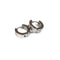 1pair Anti-allergic titanium steel earring punk rock Stud Earrings Men Fashion Jewelry women small circle round stud earrings