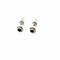 1pair Anti-allergic titanium steel earring punk rock Stud Earrings Men Fashion Jewelry women small circle round stud earrings
