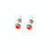 1pair Anti-allergic titanium steel earring punk rock Stud Earrings Men Fashion Jewelry women small circle round stud earrings