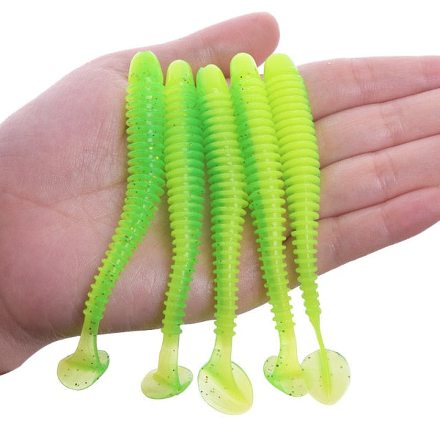 WDAIREN  Soft Lures Silicone Bait 9.5cm 7cm 5cm Goods For Fishing Sea Fishing Pva Artificial Swimbait Wobblers Tackle