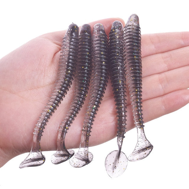 WDAIREN  Soft Lures Silicone Bait 9.5cm 7cm 5cm Goods For Fishing Sea Fishing Pva Artificial Swimbait Wobblers Tackle