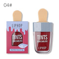 LIPHOP 6 Colors Ice Cream Lip Tint Long-Lasting Liquid Lipstick Waterproof Sexy Matte Lip Gloss Tattoo Makeup