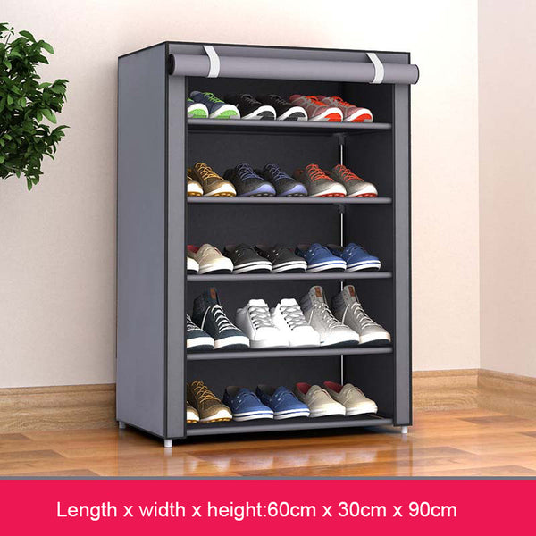 Nonwoven Fabric Simple Shoe cabinets Close to the Door Removable Shoe Rack Organizer Home Furniture Storage Cabinet Shoes Rack