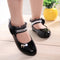 2020 New Children Elegant Princess PU Leather Sandals Kids Girls Wedding Dress Party Beaded Shoes For Girls