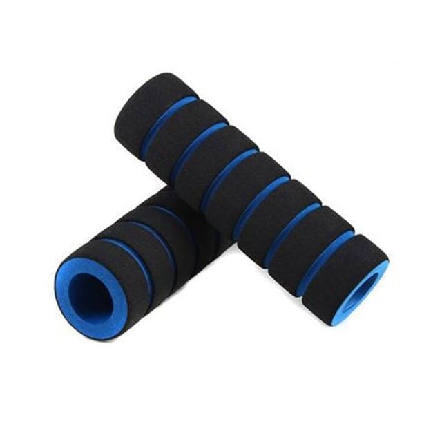 2Pc/1pair Bike Racing Bicycle Motorcycle Handle Bar Foam Sponge Grip Cover Non-slip Soft Handlebar Bike Bar wholesale