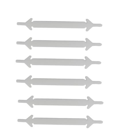 12pcs/Pack Shoes Accessories Elastic Silicone Shoelaces  Creative Lazy Silicone Laces No Tie Rubber  for Casual Sneaker