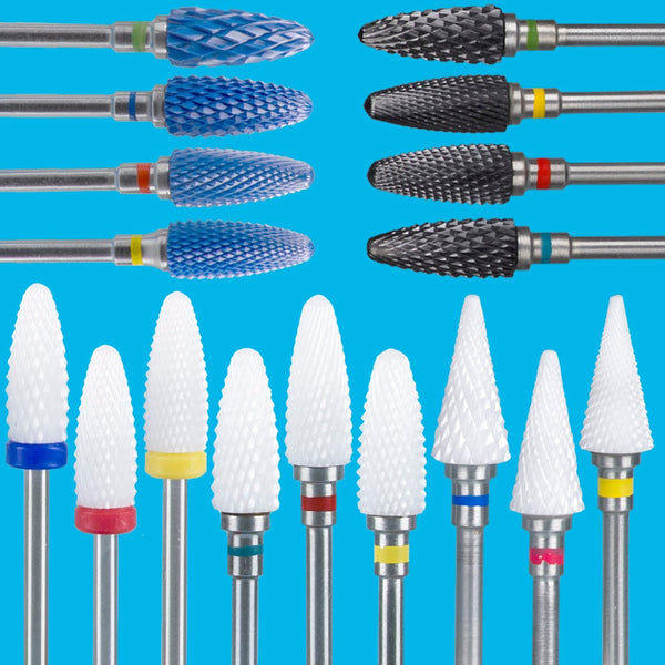 Milling Cutter For Manicure Electric Nail Drill Bits For Manicure Machine Mill Cutter for Removing Gel Nail Varnish Polish Files