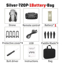 LSRC New E68pro Mini Drone Wide Angle 4K 1080P WiFi FPV Camera Drones Height Holding Mode RC Foldable Quadrotor Dron Toy Gift