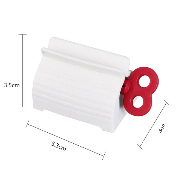 Rolling Toothpaste Device Tube Dispenser Holder Multifunctional Plastic Facial Cleanser Squeezer Press for Bathroom Accessories