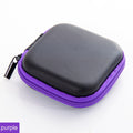 Headphones Storage Box USB Hard Case Earphone Bag Key Coin Bags Waterproof SD Card Cable Earbuds Holder Box round square shape