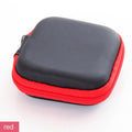 Headphones Storage Box USB Hard Case Earphone Bag Key Coin Bags Waterproof SD Card Cable Earbuds Holder Box round square shape