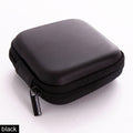 Headphones Storage Box USB Hard Case Earphone Bag Key Coin Bags Waterproof SD Card Cable Earbuds Holder Box round square shape