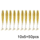 50 Pcs/Lot 7cm 10cm Soft Lure Shad Wobbler Silicone Bait Sea Worm Swimbait Streamer Silicone Lure spinnerbait  accessories