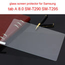 2PCS Tempered Glass Screen Protector for Samsung Galaxy Tab A 10.1 2019 T510 T515 SM-T510 SM-T515 10.5 SM-T580 T590Scratch Proof