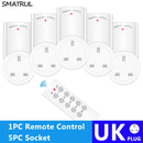 SMATRUL Wireless Remote Control Smart Socket EU UK French Plug Wall 433mhz Programmable Electrical Outlet Switch 220v 230v LED