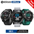 New Zeblaze VIBE 6 Smart watch Music Player Receive/Make Call Heart Rate 25 days Battery Life smartwatch 2020 sport watch