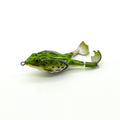 1PCS Minnow Fishing Lure Double Propeller Frog Soft Bait Silicone90mm/13g Artificial Crankbait Wobbler Jig Trolling Soft Lure