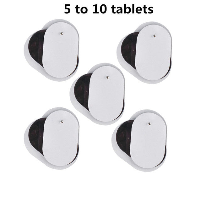 5 Pair(10pc)  Replacement Gel Pads For EMS Trainer Abdominal Muscle Stimulator Exerciser Replacement Massage Gel Patch