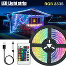 5V 2835 LED Light Strips Decoration Lighting USB Infrared Remote Controller Ribbon Lamp For Festival Party Bedroom RGB BackLight