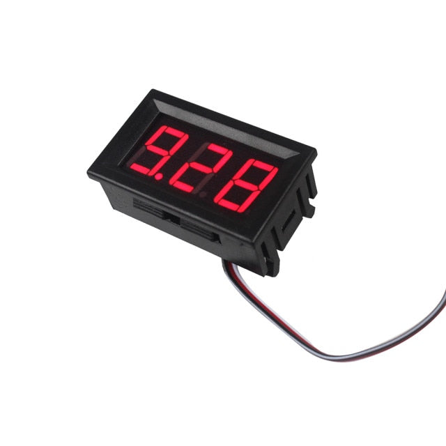 High Quality DC 100V 10A Voltmeter Ammeter Blue + Red LED Amp Dual Digital Volt Meter Gauge