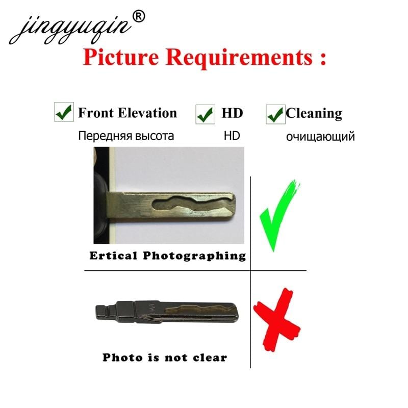 jingyuqin Extra fee for CNC Cutting Slicing Sting Cut Engraved Key Blade Service please contact with us before purchase