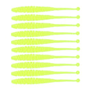 10pcs/Lot Worm Soft Fishing Lures Jig Wobblers 6cm 0.6g Shrimp Odor Additive Silicone Artificial Baits Bass Carp Pesca Tackle